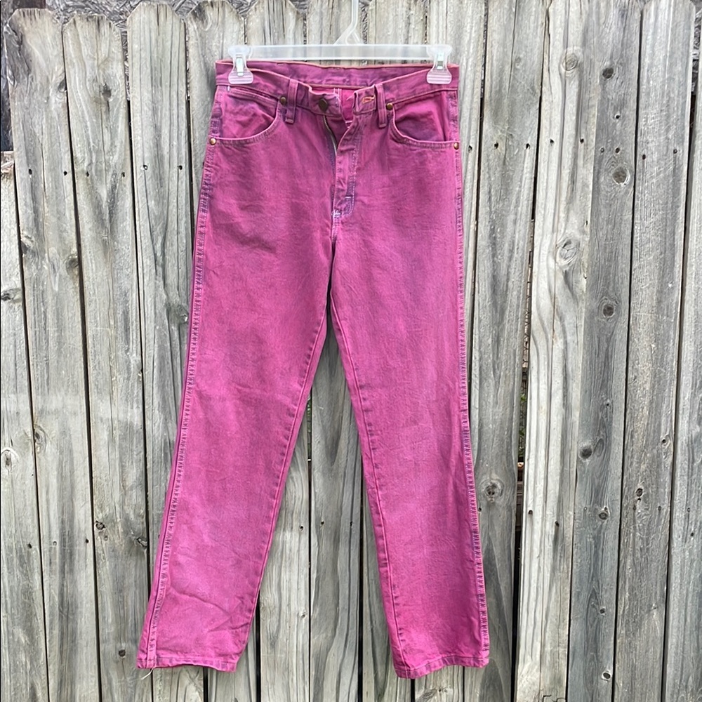 Vintage Wrangler Distressed Wash Western Jeans |
Size 29X30
